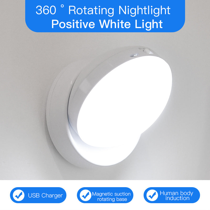 Rotating LED Sensor Lamp