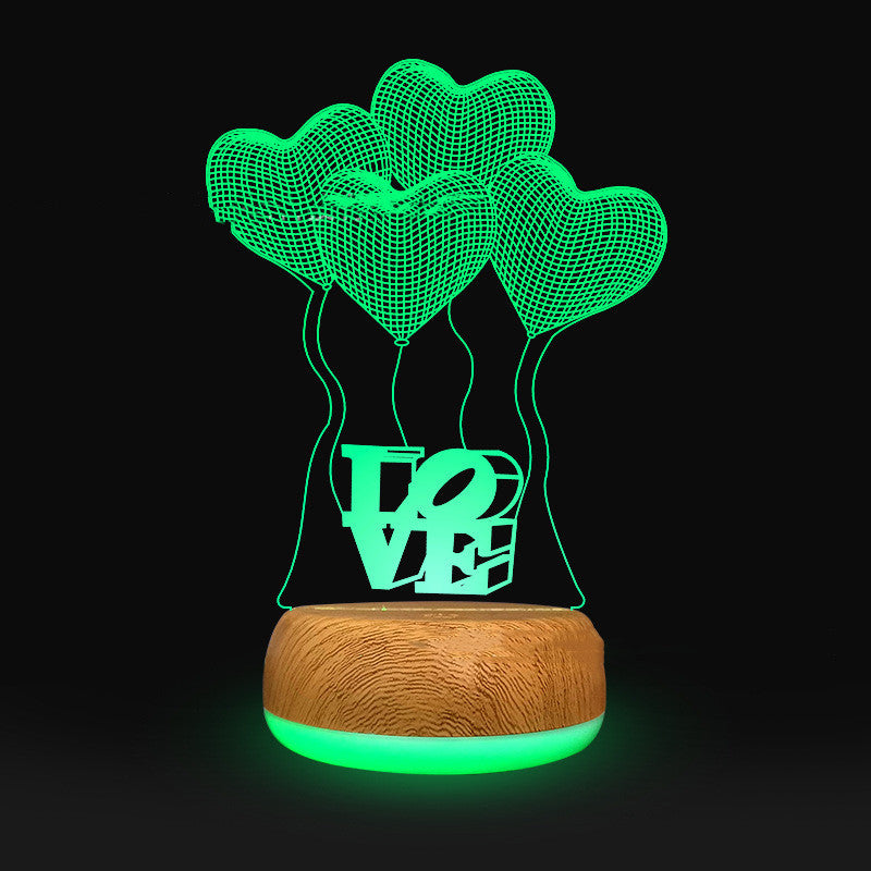 Love 3D Lamps Collection