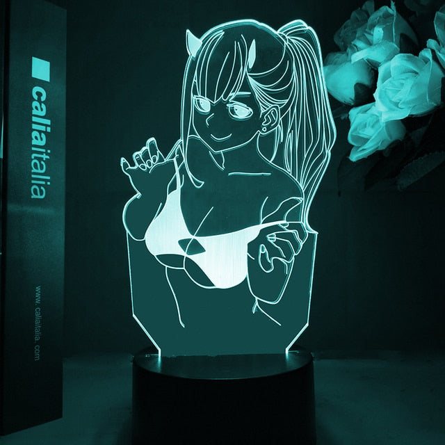 Sexy Anime Girls 3D Lamps