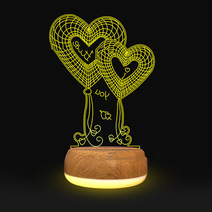 Love 3D Lamps Collection