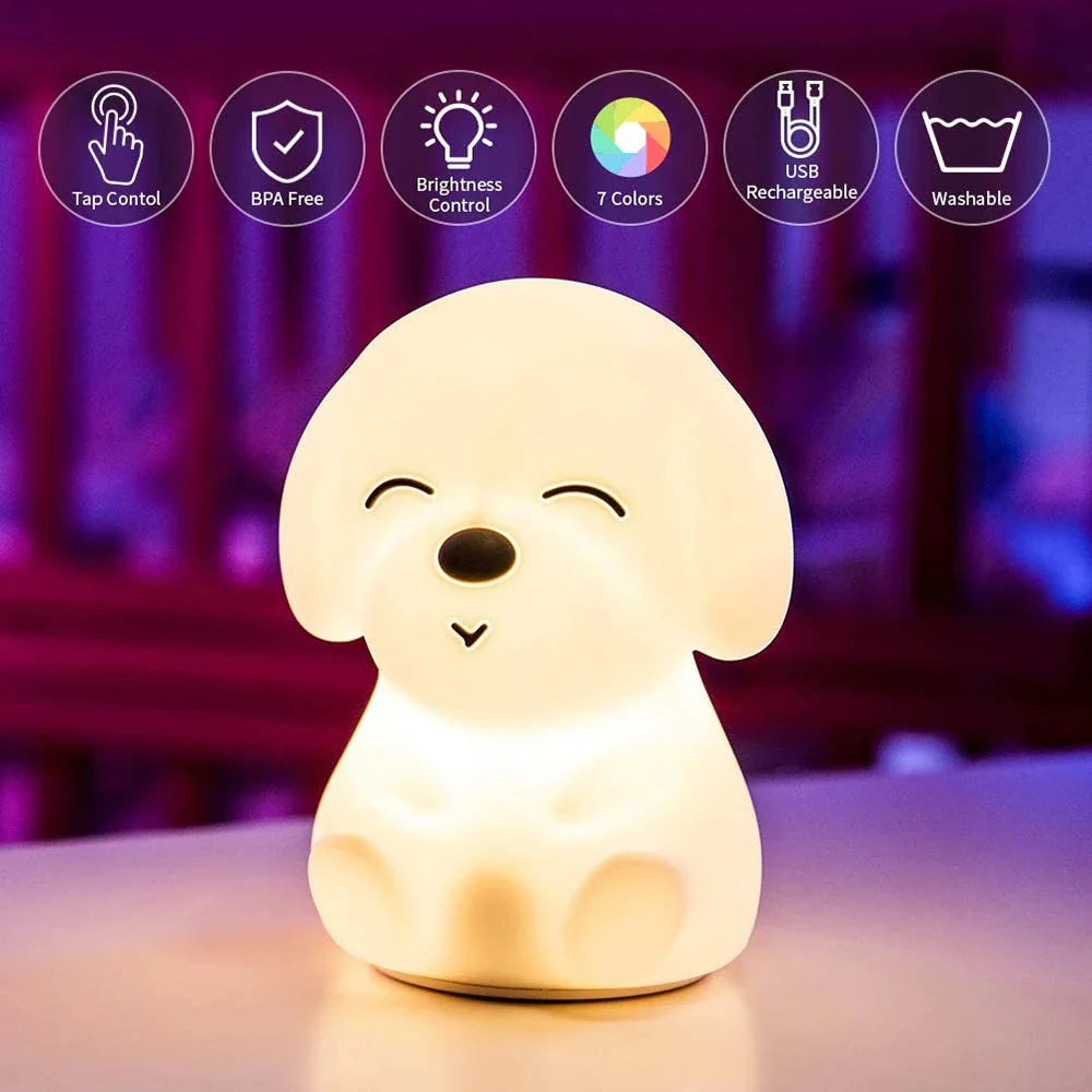 Puppy Night Lamp