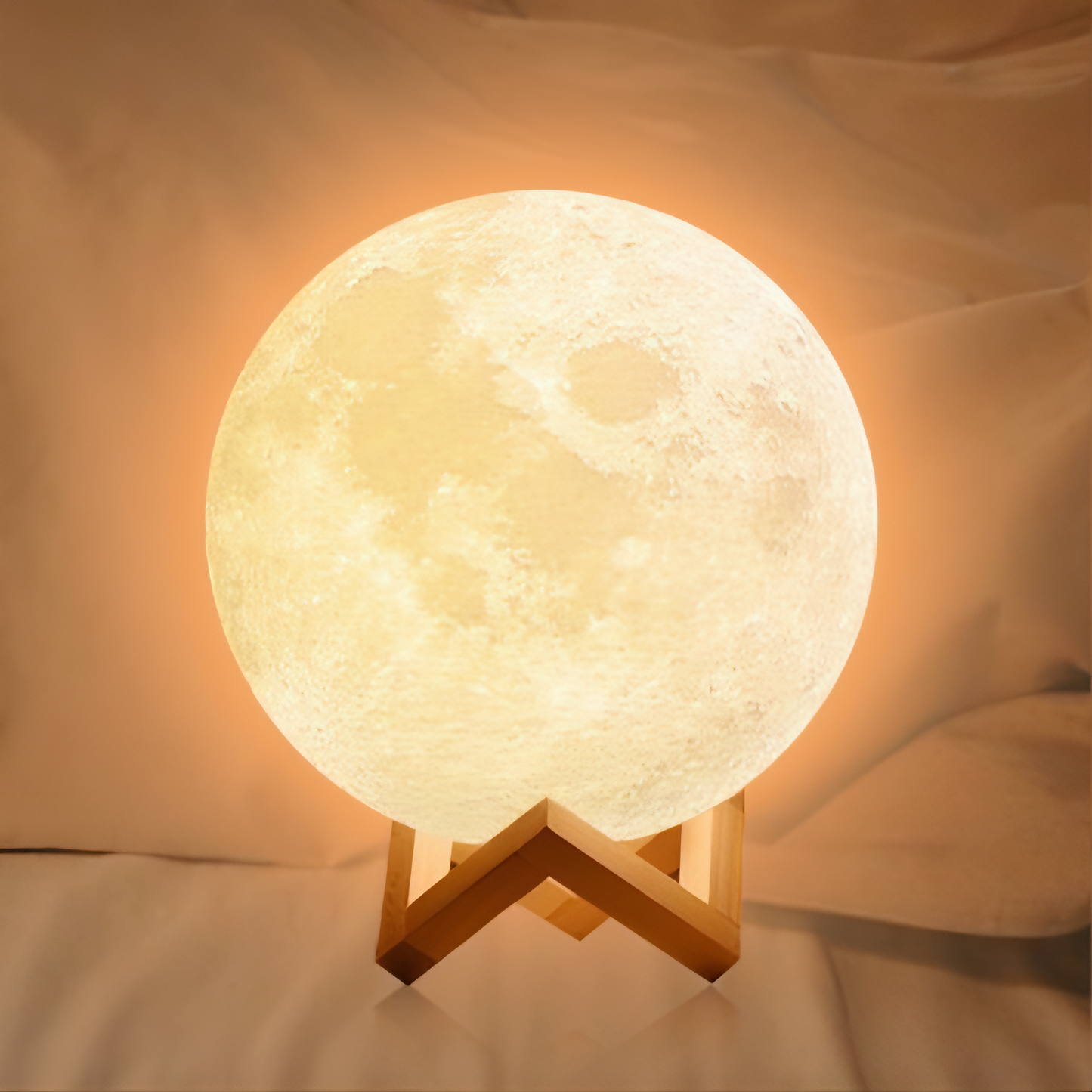 Galaxy Moon Lamp