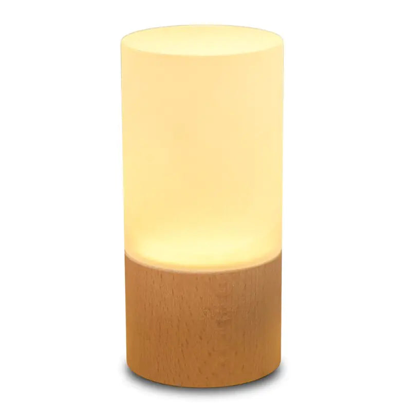 Nordic Wood LED Lamp