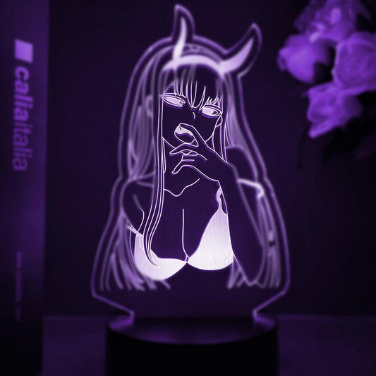 Lightgrace Anime Girls 3D Lamps - D / Touch