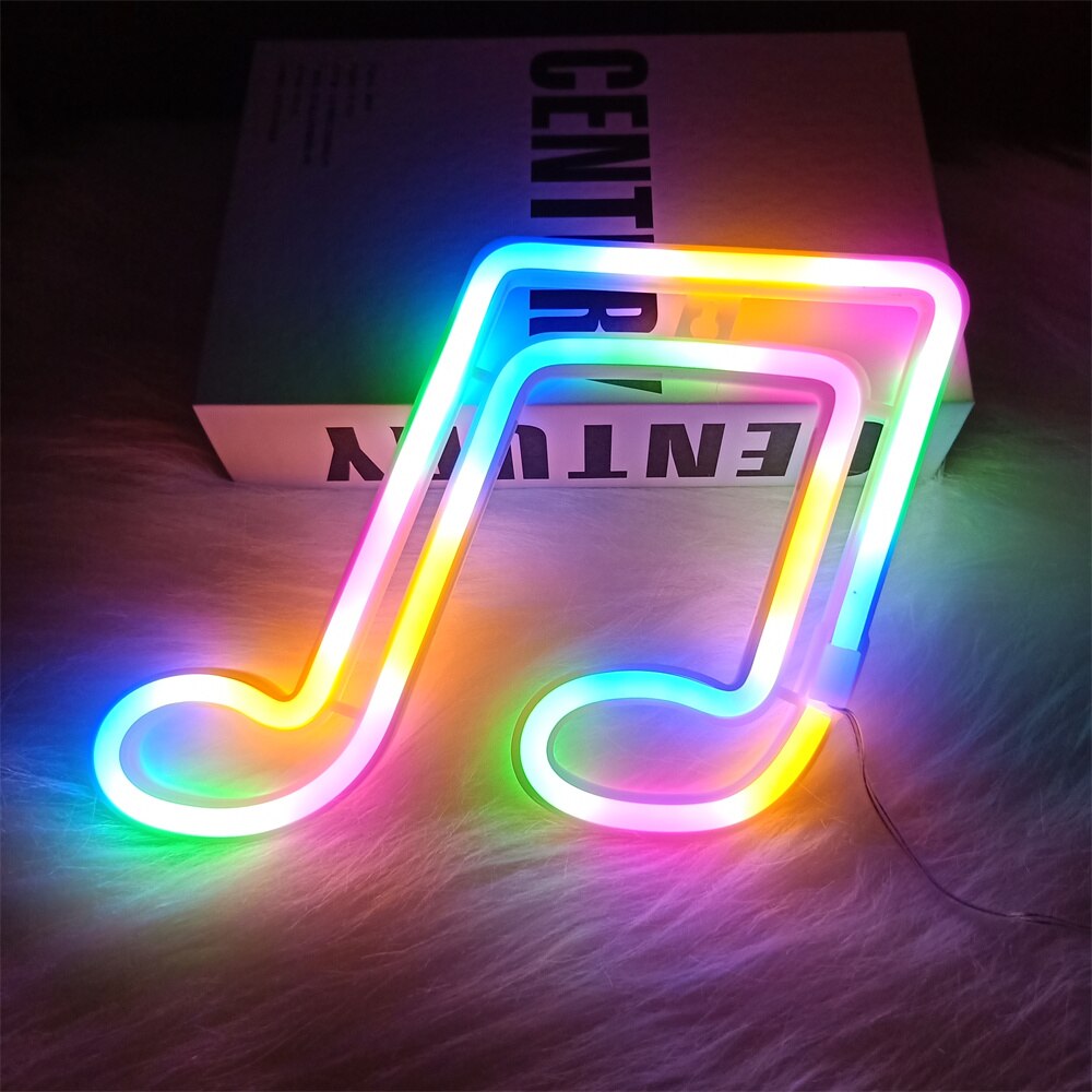 Music Note Neon Signs