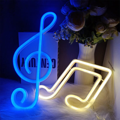 Music Note Neon Signs