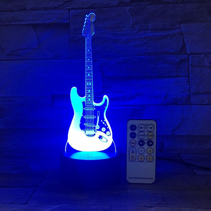 Guitar 3D Lamp