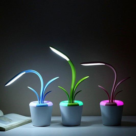 Lightgrace Flowerpot Table Lamp - Green